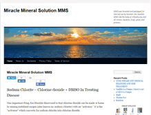 Tablet Screenshot of miraclemineralsolution-mms.com